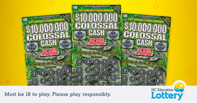 Gastonia Man Wins $1 Million Prize From $30 Scratch-Off Lottery Game