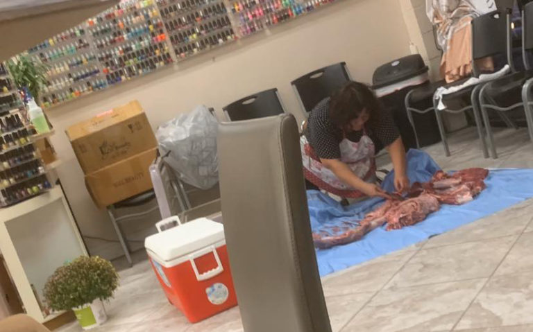 NC Nail Salon Coming Under Fire For Processing A Deer In Front of Customers