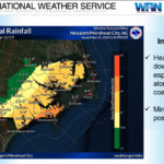 rain from north carolina coastal storm