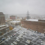 snowing in asheville 2