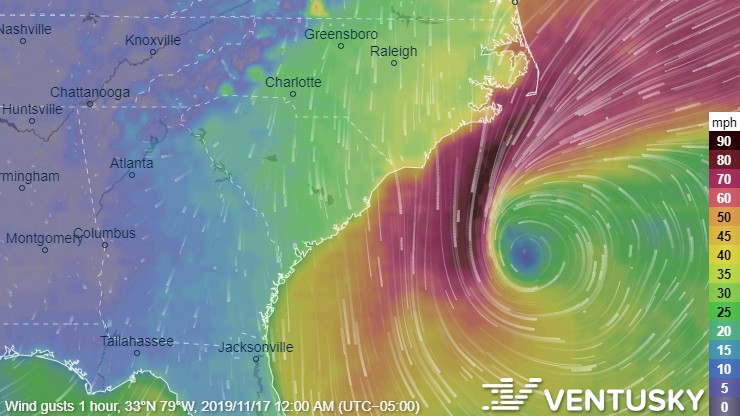 Major Coastal Storm Bringing Extreme Wind and Life-Threatening Flooding To NC This Weekend