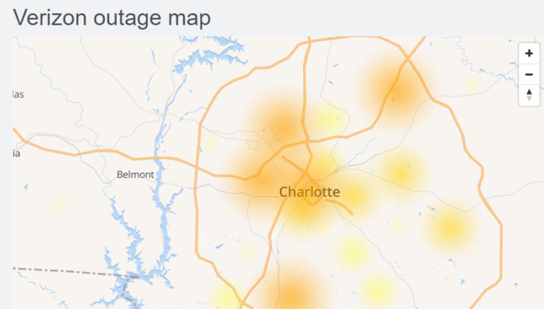 Verizon Outages Spreading Around Charlotte – EMS Urging Use of Non-Verizon Phones For 911