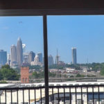 charlotte work from home office uptown skyline