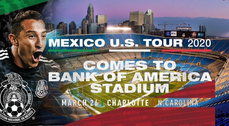 Mexico Taking On The Czech Republic at The Bank of America Stadium Later This Month