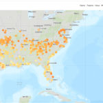 butterfly migration map journey north