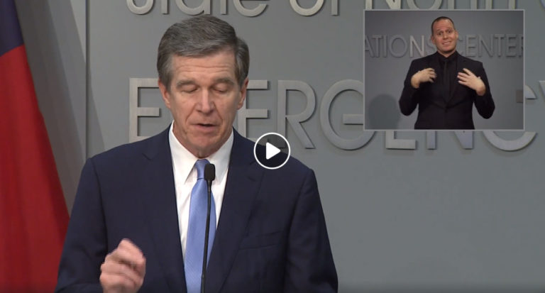 NC Governor Extends State’s ‘Stay At Home Order’ – Now Planning 3 Phase Lifting of Restrictions