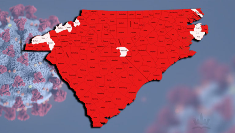 There Are Now Over 4,000 Confirmed Cases of COVID-19 and 53 Deaths Across The Carolinas