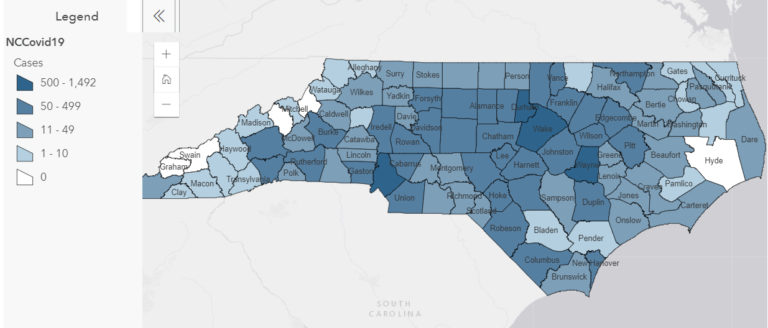 North Carolina Just Reported 300 new COVID-19 cases and Over 300 Total Deaths