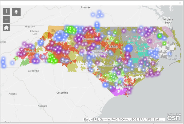 New Interactive Map Helps NC Residents Find Low-Cost, Free Internet Service Options