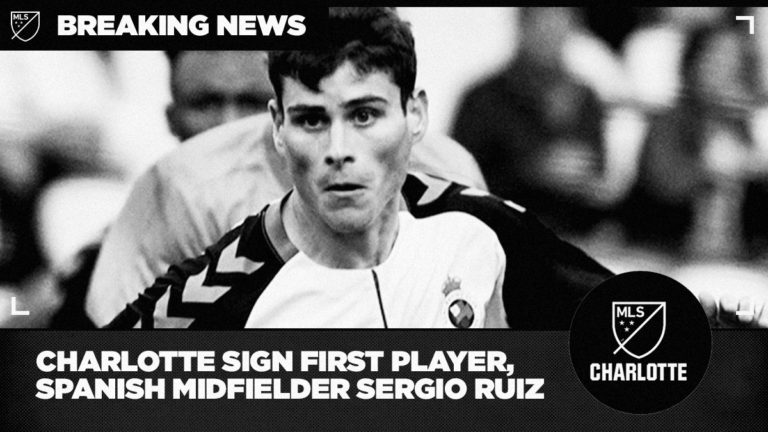 Charlotte MLS Has Just Signed Its First Professional Soccer Player – Sergio Ruiz