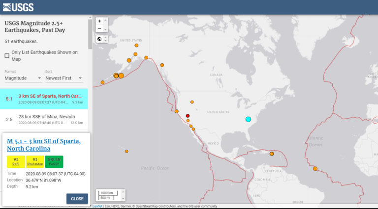 Charlotte Region Rocked By 5.1 Magnitude Earthquake – The Largest In Over 100 Years