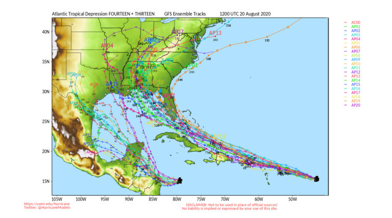 Caribbean Storms 13 and 14 Could Collide To Become Fujiwara Megastorm