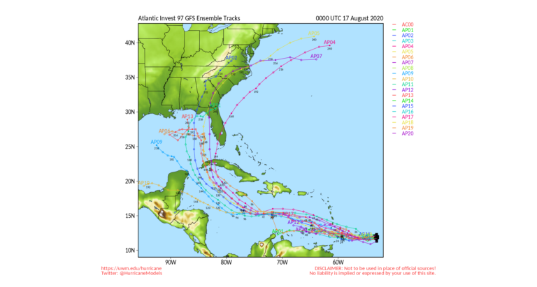 Possible Tropical Storm ‘Laura’ System Growing – Several Models Showing Impact With Carolinas
