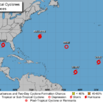 tropical storms in the atlantic