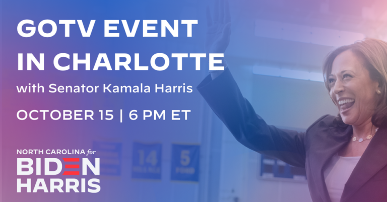 Vice Presidential Candidate Kamala Harris Coming To Charlotte Tomorrow