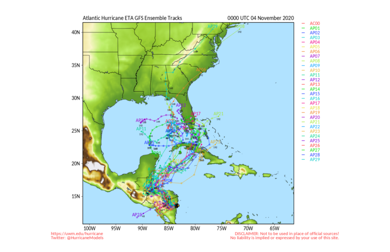 Hurricane Eta Could Bring Strong Winds and Flash Flooding To North Carolina