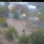 sugar creek greenway flooded in Charlotte