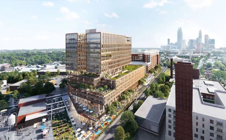 Charlotte’s New $95 Million ‘The Line’ Tower Will Include High-End Food Hall and Brewery