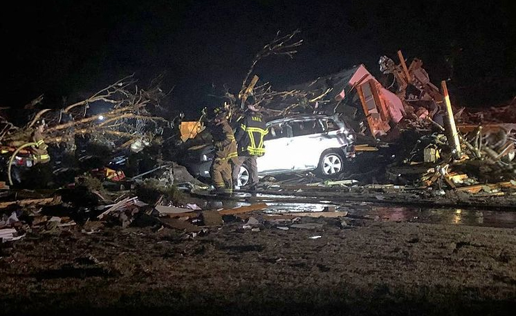 Deadly Tornado Rips Through North Carolina Community Killing 3 and Injuring At Least 10