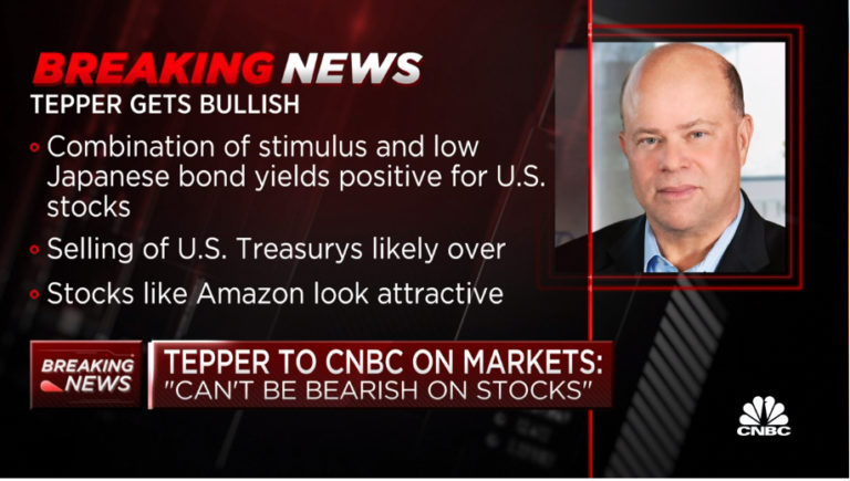 Entire Stock Market Shoots Higher After Bullish Comments By Charlotte’s Own David Tepper