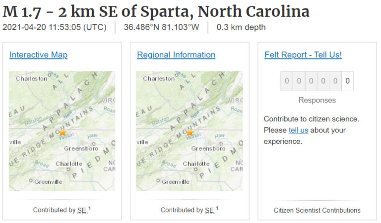 North Carolina Just Felt An Aftershock From Last August’s Historic Earthquake