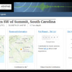 columbia sc earthquake