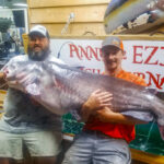 biggest blue catfish in nc history