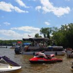 mountain island lake party