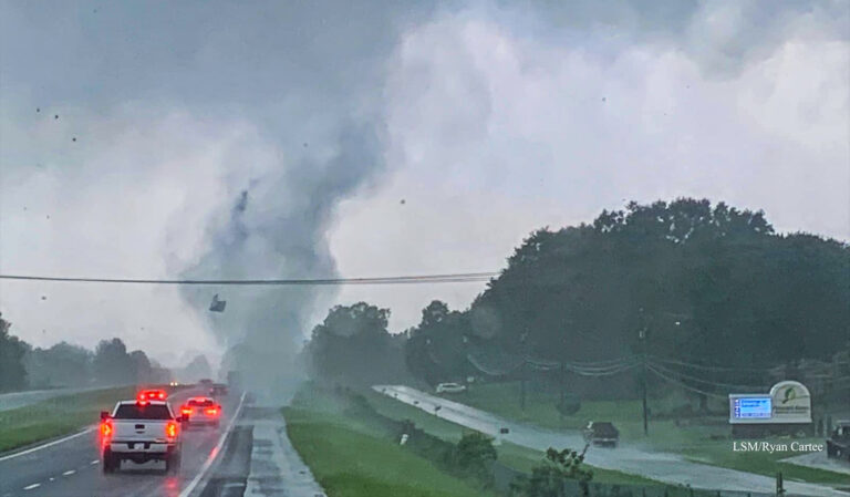 Over A Dozen Tornadoes Wreaked Havoc Across The Carolinas Yesterday (Videos)