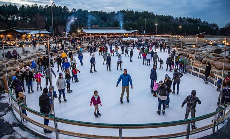 Whitewater Center Opening 23,000 Sq Ft Ice Skating Rink With “Skate-Up Bar” and “Ice Trail”