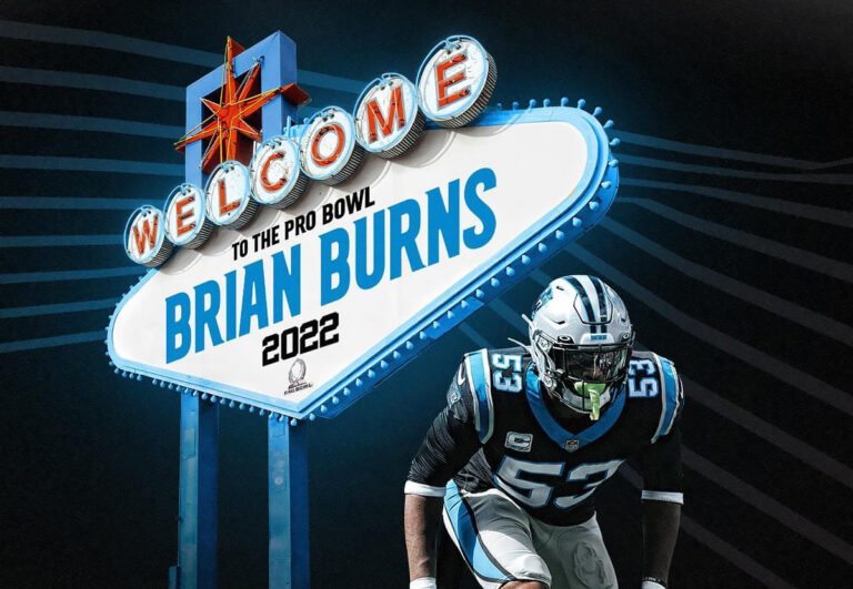 Panthers DE Brian Burns Just Selected As A Starter For The 2022 Pro Bowl