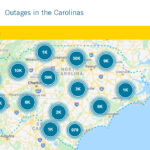 carolina outages