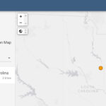 earthhquake south carolina