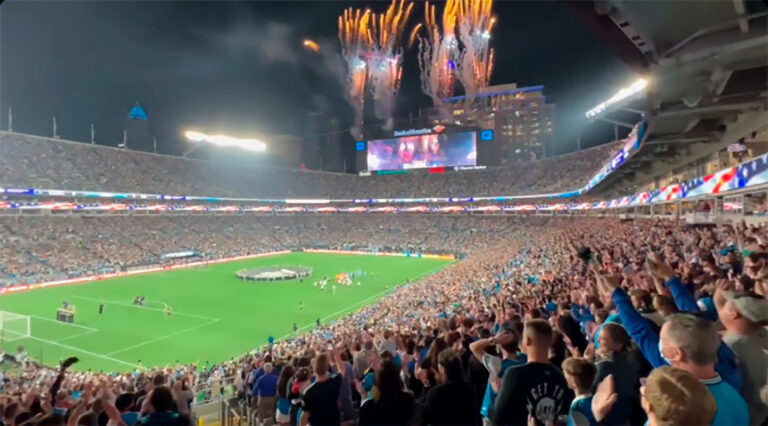 Charlotte Smashes MLS Record And Inspires World W/ Acapella National Anthem