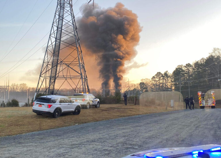 Over 10,000 Lose Power Around Charlotte As Duke Energy Station Erupts In Flames