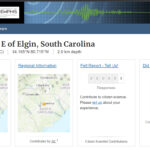 earthquake south carolina