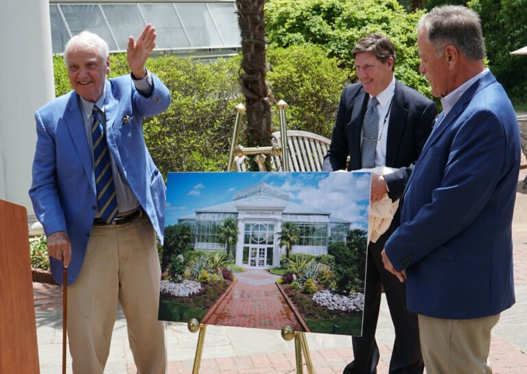 Daniel Stowe Botanical Garden Dedicates Its Orchid Conservatory