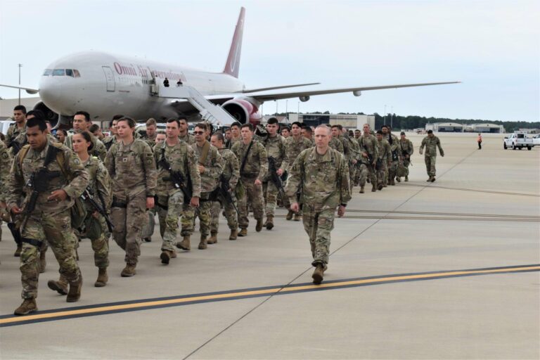 NC’s “Task Force Dragon” Returning Home From Eastern Europe