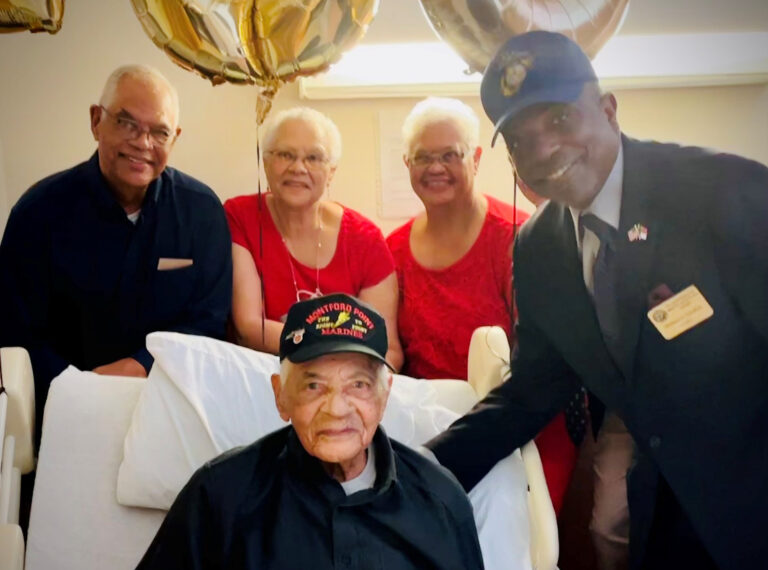 NC DMVA Honors 108-year-old NC World War II Veteran