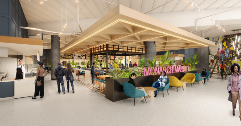 New 18,000 SqFt Food Hall To Be Built In Uptown Charlotte – Monarch Market