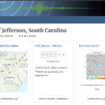 earthquake sc