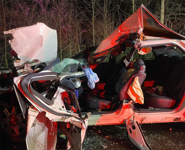 Major 7-Car “Pin-In” Shuts Down All Northbound Lanes of I-85