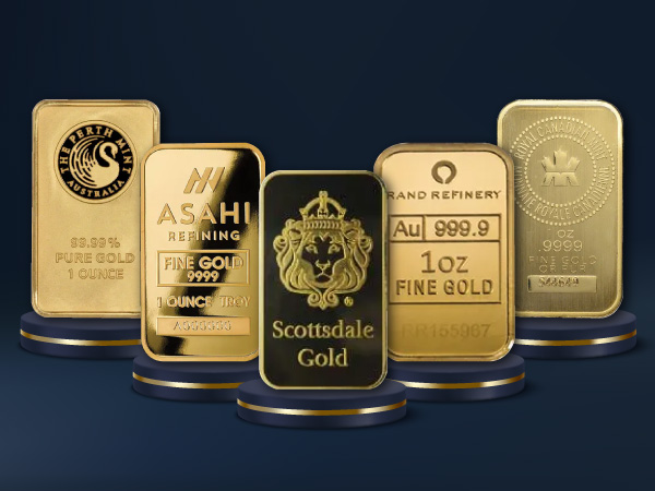 1 oz Gold Bar Rand Refinery (New in Assay)