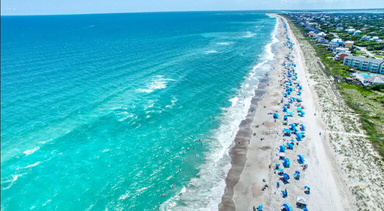 NC Beaches Are Now Transforming Into The Caribbean With Dreamy Clear Blue and Turquoise Waters