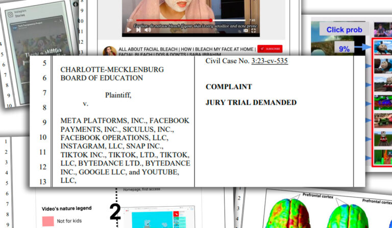 CMS Suing Social Media Giants For Creating A “Mental Health Crisis” Among Charlotte Youth