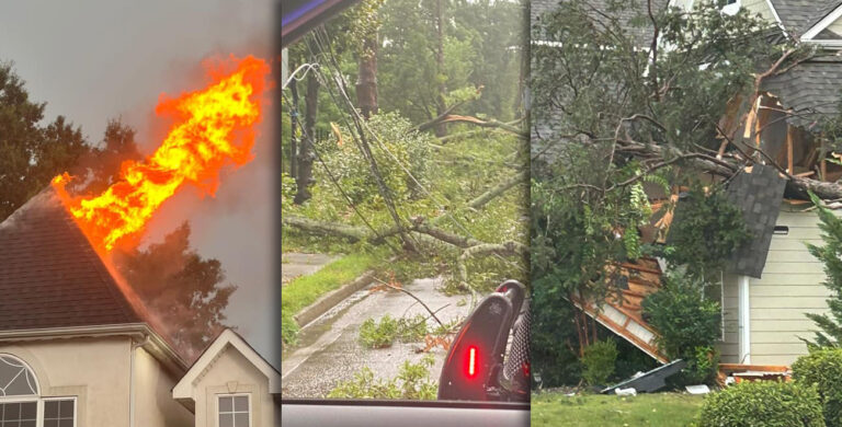 Yesterday’s Storms Killed At Least 2 People and Left Over 1 Million Without Power