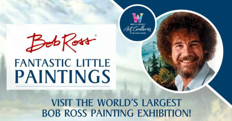 World’s Largest Bob Ross Artwork Exhibit Is Coming To North Carolina