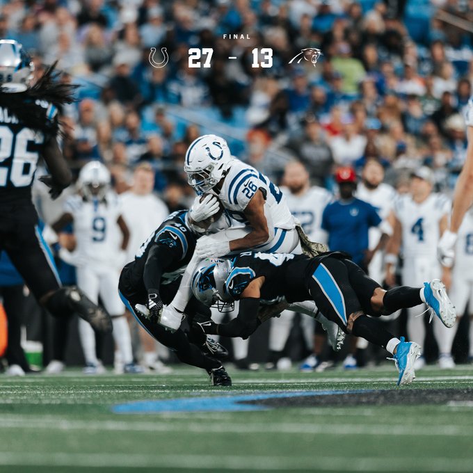 Charlotte’s Heartbreak: Panthers Fall to 1-7 in a Clash with Colts