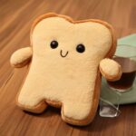10Mini Kawaii Toast Stuffed Animal