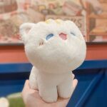 7Kawaii White Cat Plush